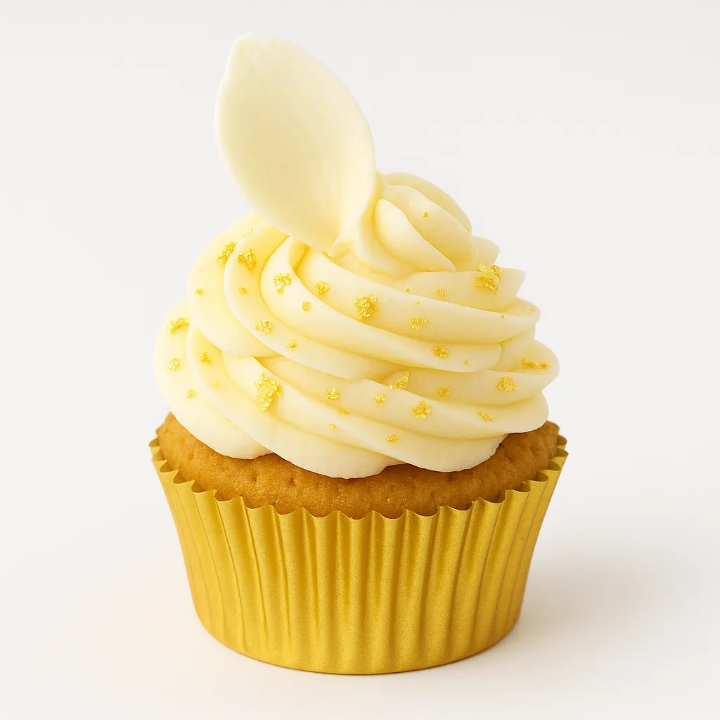 16384 - Gold Flake Cupcake