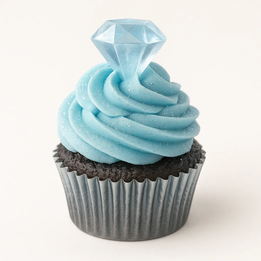 32768 - Diamond Frost Cupcake