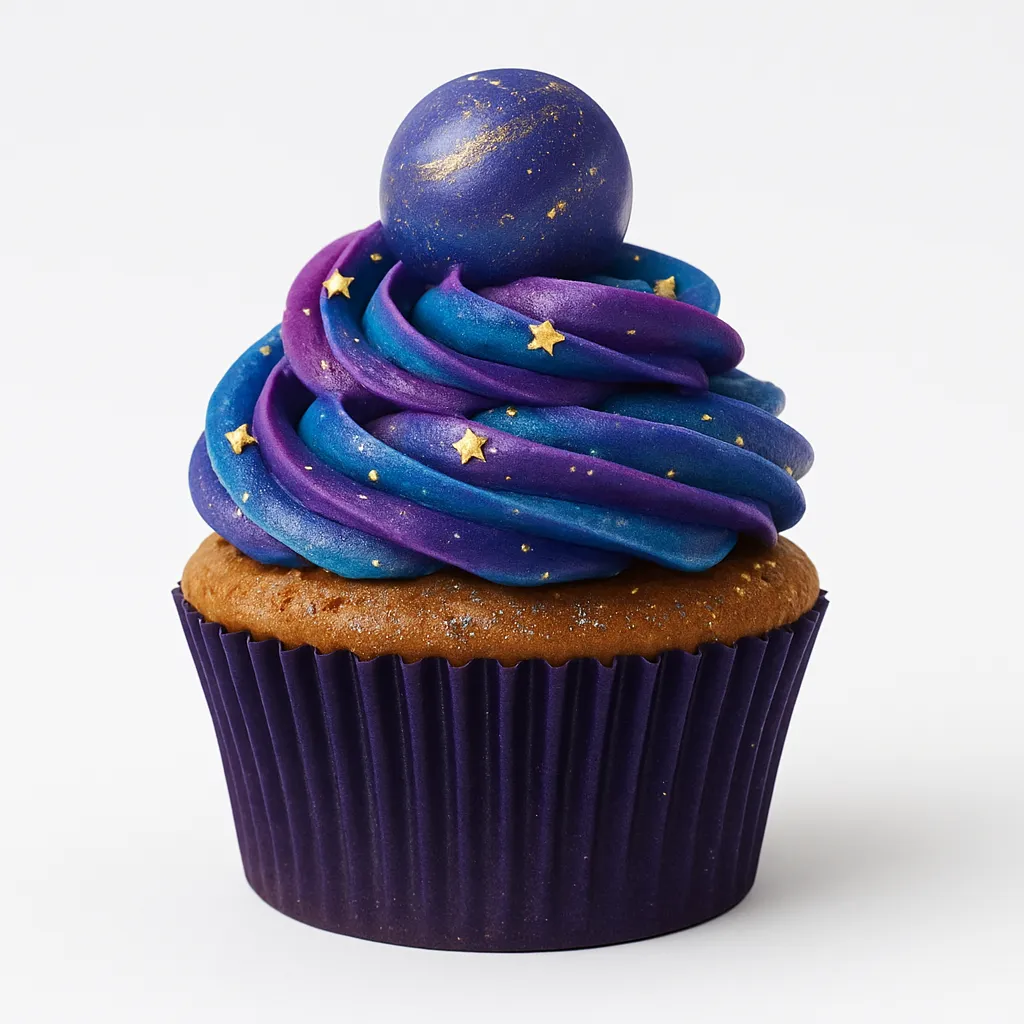 4096 - Galaxy Cupcake