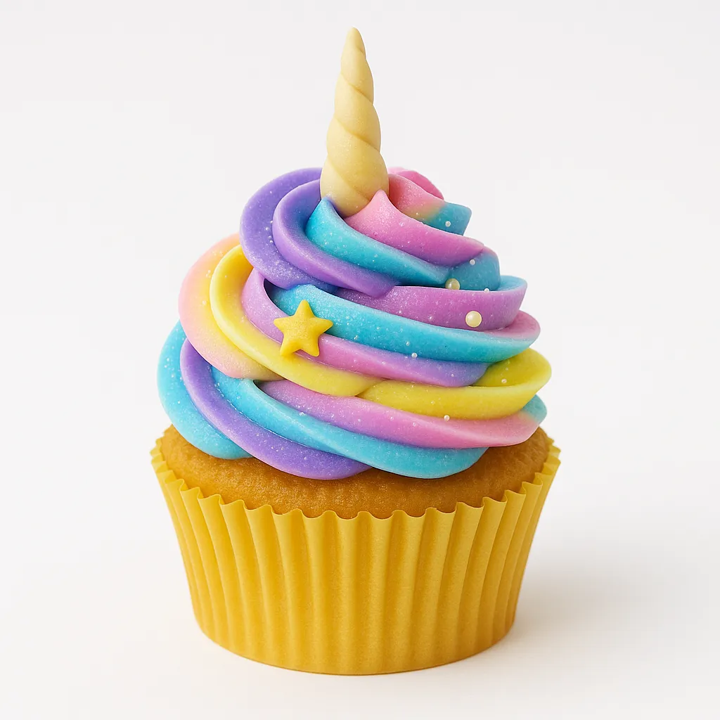 8192 - Unicorn Cupcake